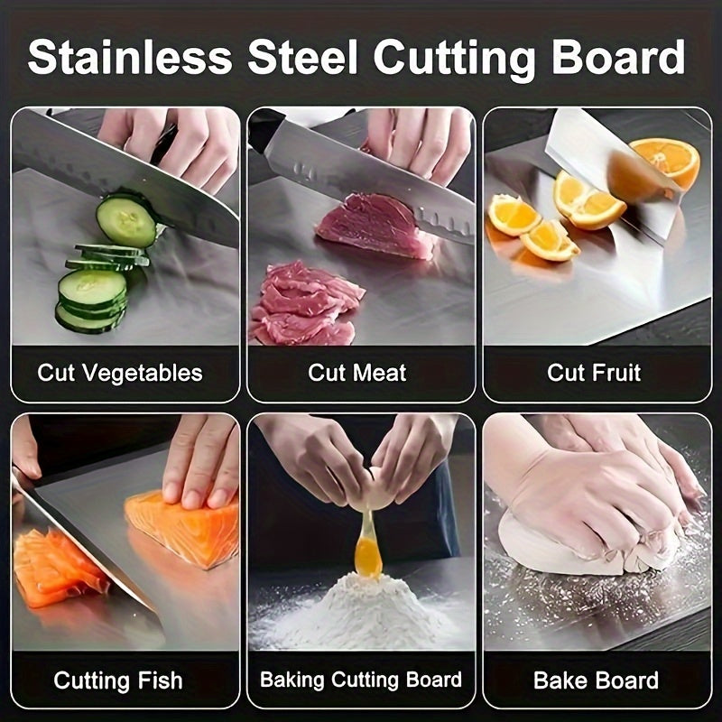 Premium Stainless Steel Cutting Board