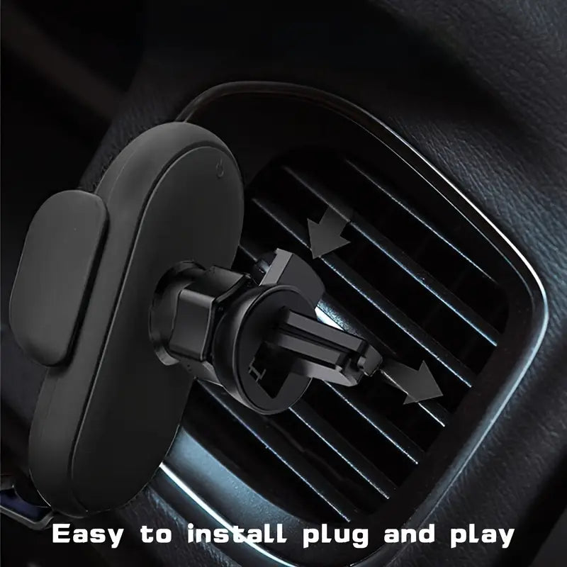 Wireless car phone holder charger