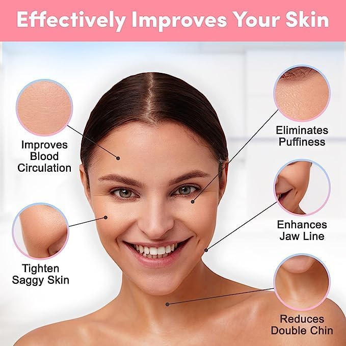 USB Rechargeable Facial Beauty Neck & Chin Massager