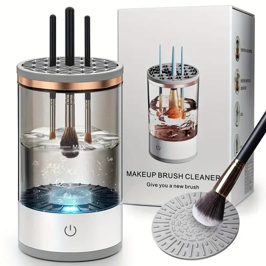 USB-Powered Electric Makeup Brush Cleaner & Dryer