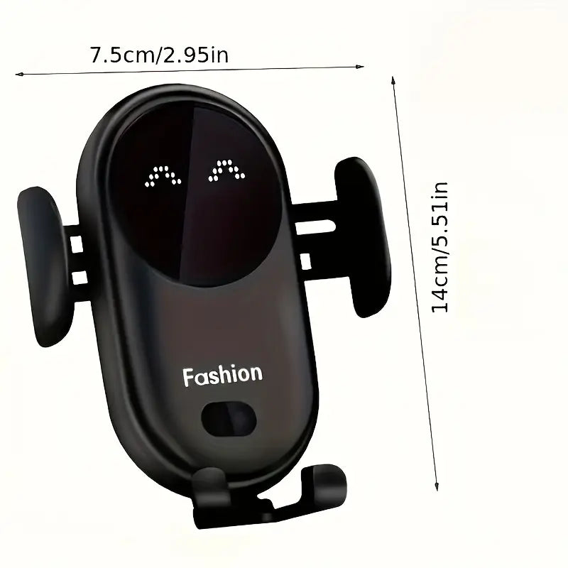 Wireless car phone holder charger