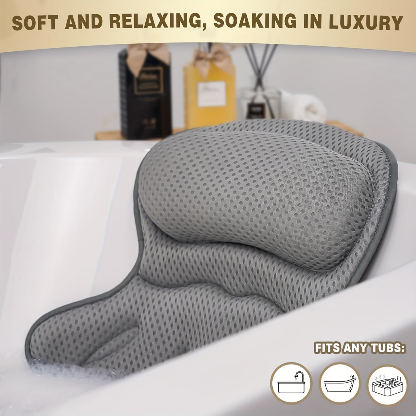 Luxury Spa Bath Pillow